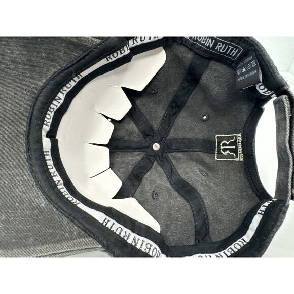 ROBIN RUTH Pittsburgh Original Adjustable Strapback Baseball Hat/Cap, Gray NEW - Picture 6 of 7